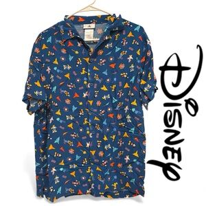 Disney Parks 20th Anniversary California Adventure Camp Shirt, Small